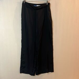 Old navy high rise sateen wide leg pants